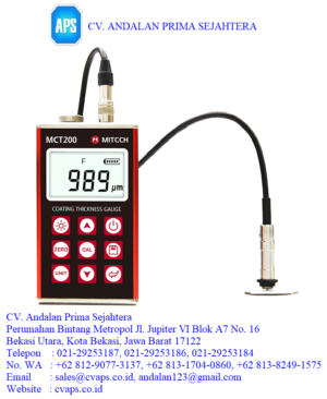 Mitech MCT200 Digital Coating Thickness Gauge