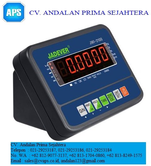Jadever JWI-2100 Compact LED Display Digital Weighing