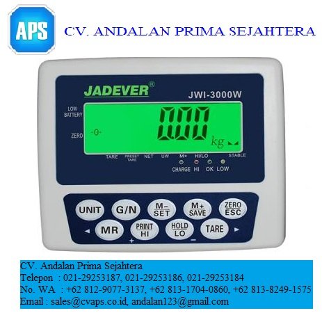 Jadever JWI-3000W Industrial Simple Counting Weighing Scale Indicator